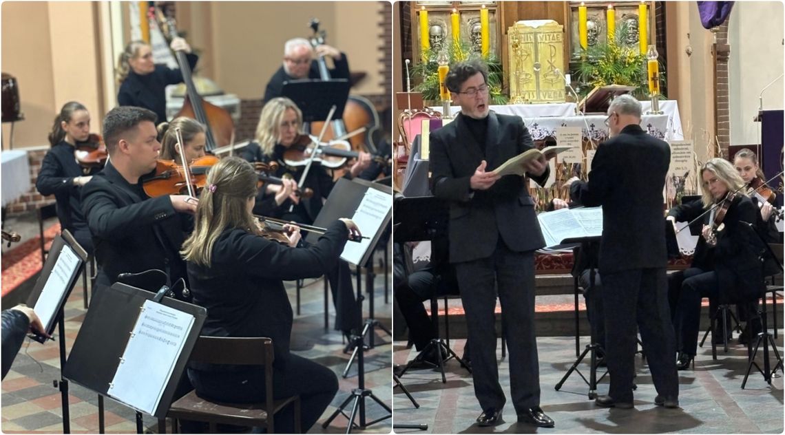 Muzyka pasyjna w murach kościoła. Con Vigore wprowadziło w wielkopostny nastrój. ZDJĘCIA Muzyka pasyjna w murach kościoła. Con Vigore wprowadziło w wielkopostny nastrój. ZDJĘCIA