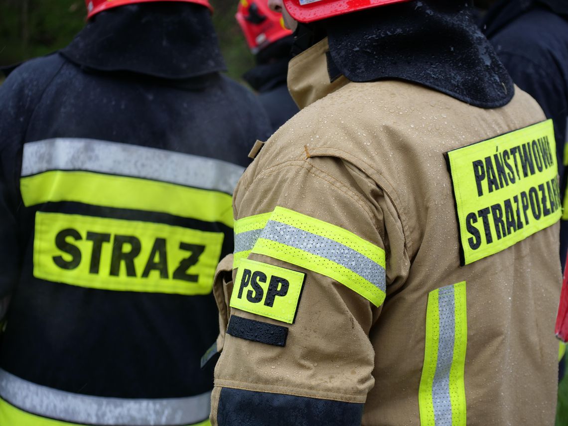 Na szczęście skończyło się na strachu. Mieszkańcy sami ugasili zarzewie ognia