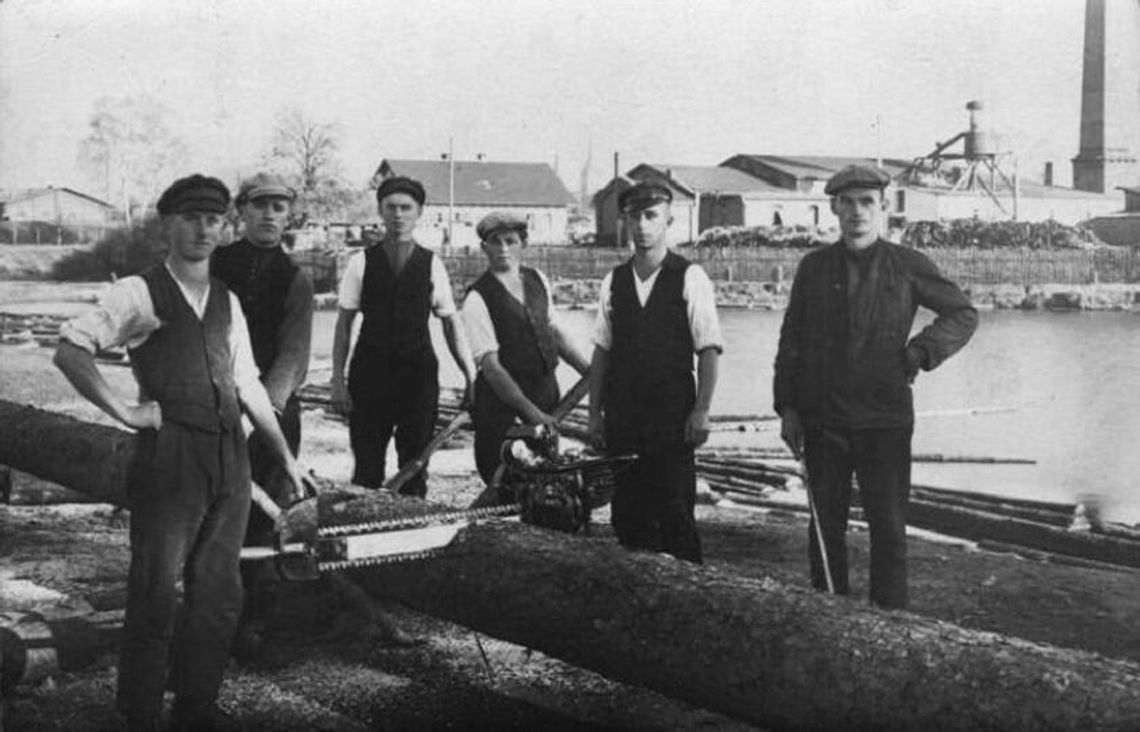 Na ulicy Tartacznej wióry leciały aż miło. Tak wyglądał stary tartak. ZDJĘCIA