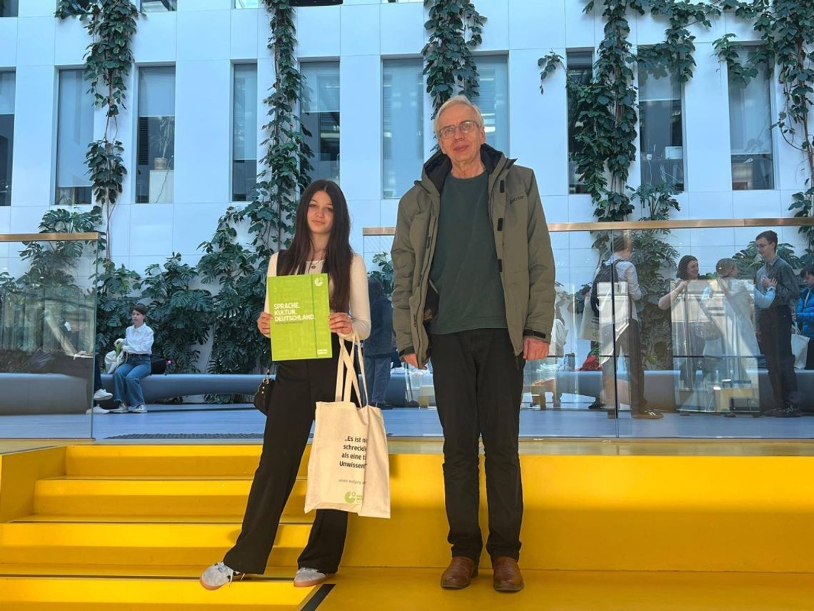 Nadia Urbas w finale ogólnopolskiego konkursu „Lust auf Deutsch”. ZDJĘCIA