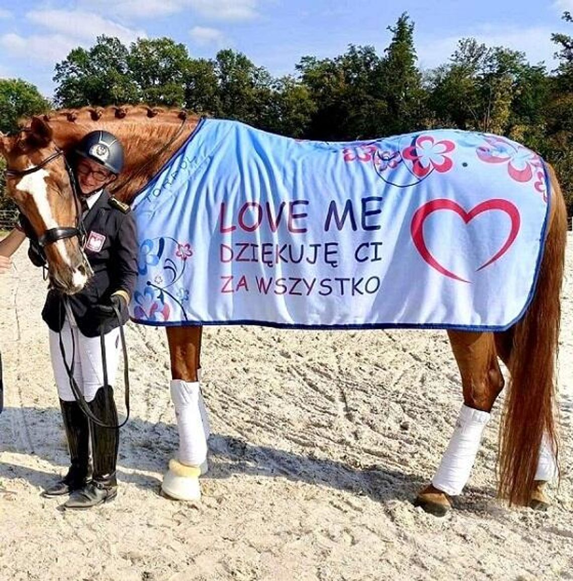 Nadszedł czas pożegnań. Koń Love Me przechodzi na zasłużoną emeryturę