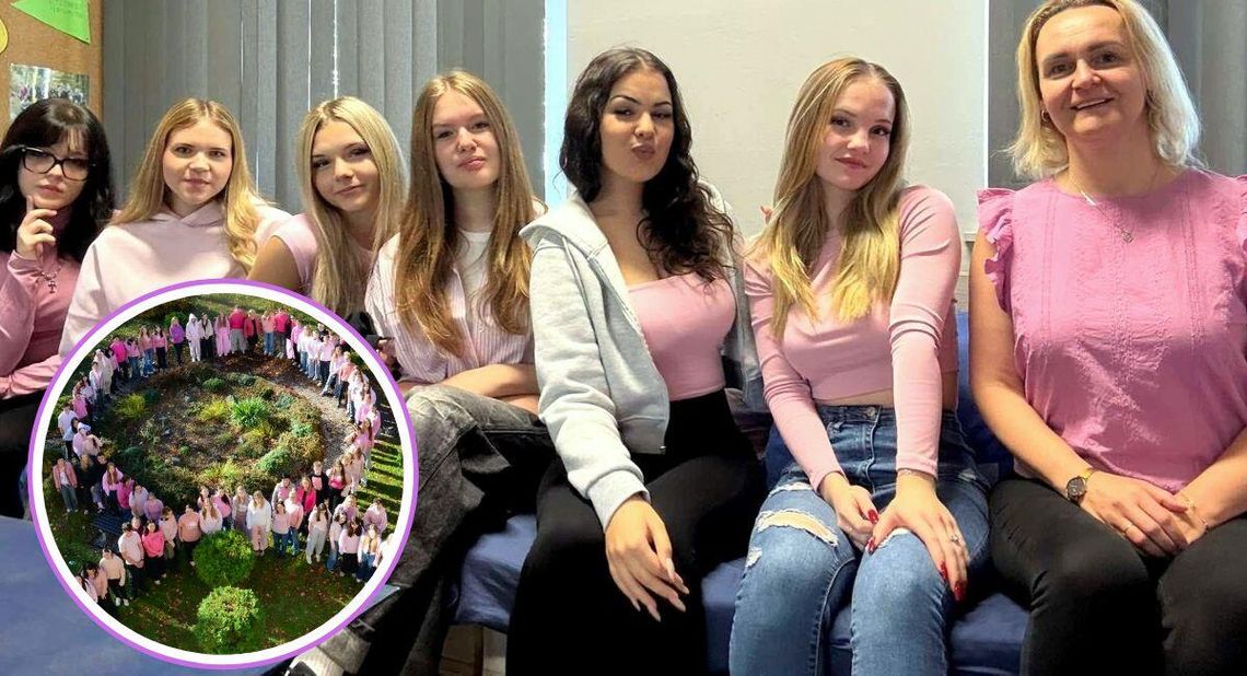 Najbardziej różowa klasa w Zespole Szkół nr 3. ZDJĘCIA Najbardziej różowa klasa w Zespole Szkół nr 3. ZDJĘCIA