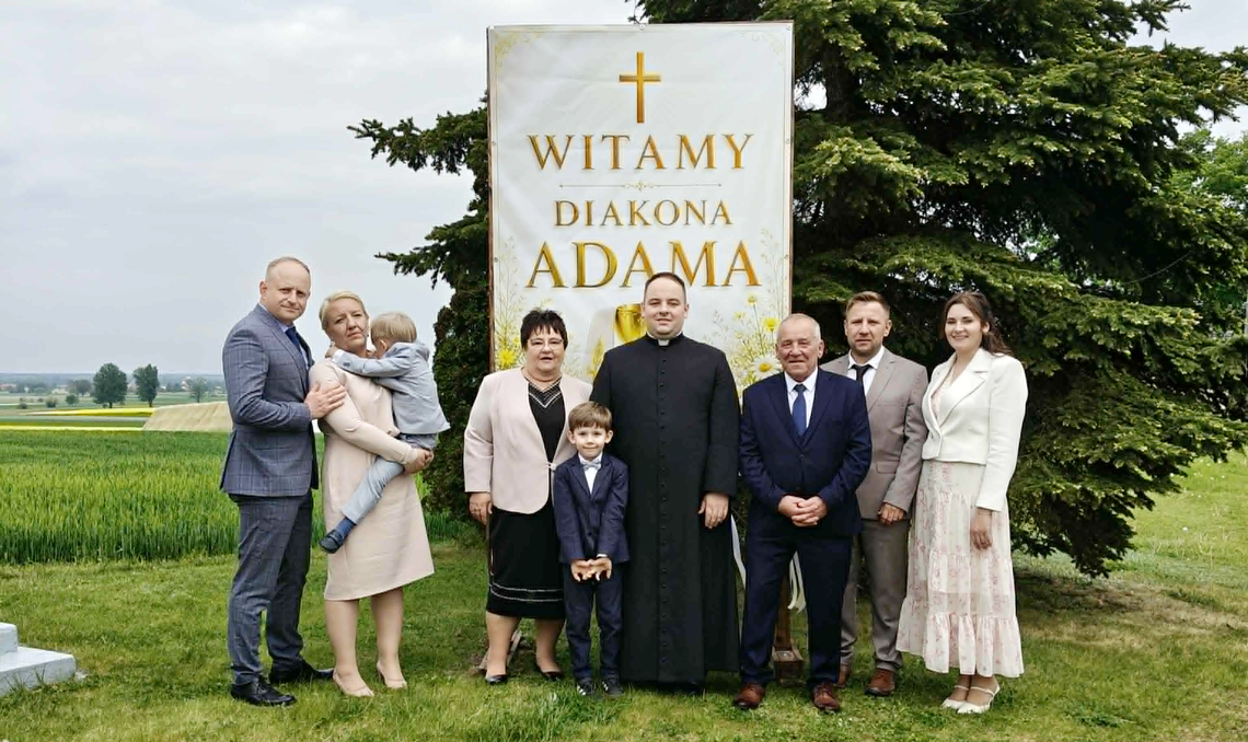 „Najtrudniejsze było zostawić dom”. Diakon Adam Nowak o drodze do powołania „Najtrudniejsze było zostawić dom”. Diakon Adam Nowak o drodze do powołania