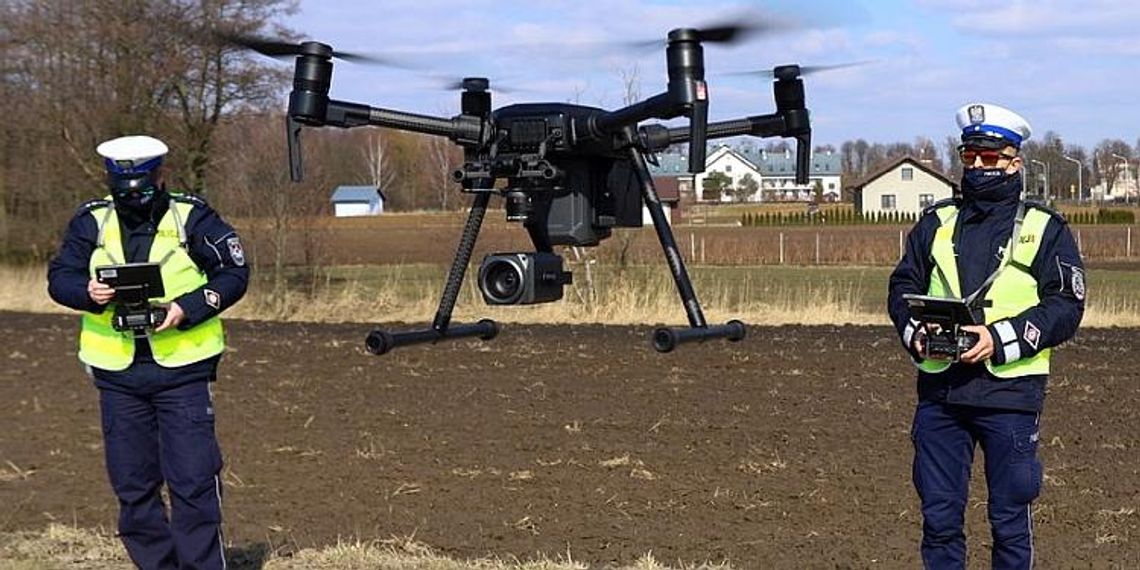 Naszpikowany elektroniką policyjny dron będzie patrolował ulice Kędzierzyna-Koźla