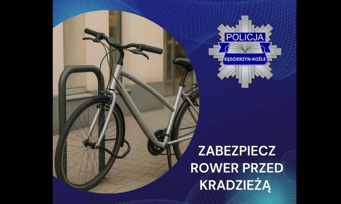 Nie daj się złodziejowi! Zabezpiecz rower, zanim będzie za późno