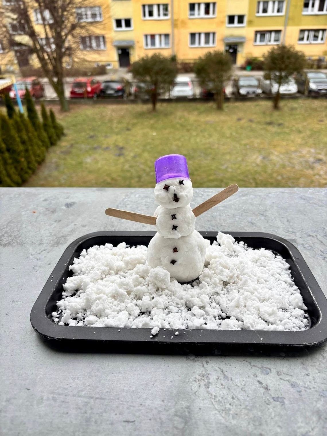 Nie ma śniegu? To nie problem dla przedszkolaków!