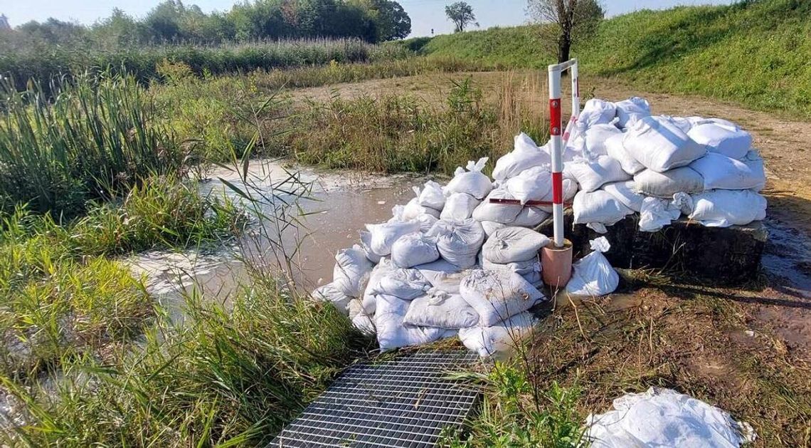 Nie ma zagrożenia dla oczyszczalni ścieków i Pogorzelca