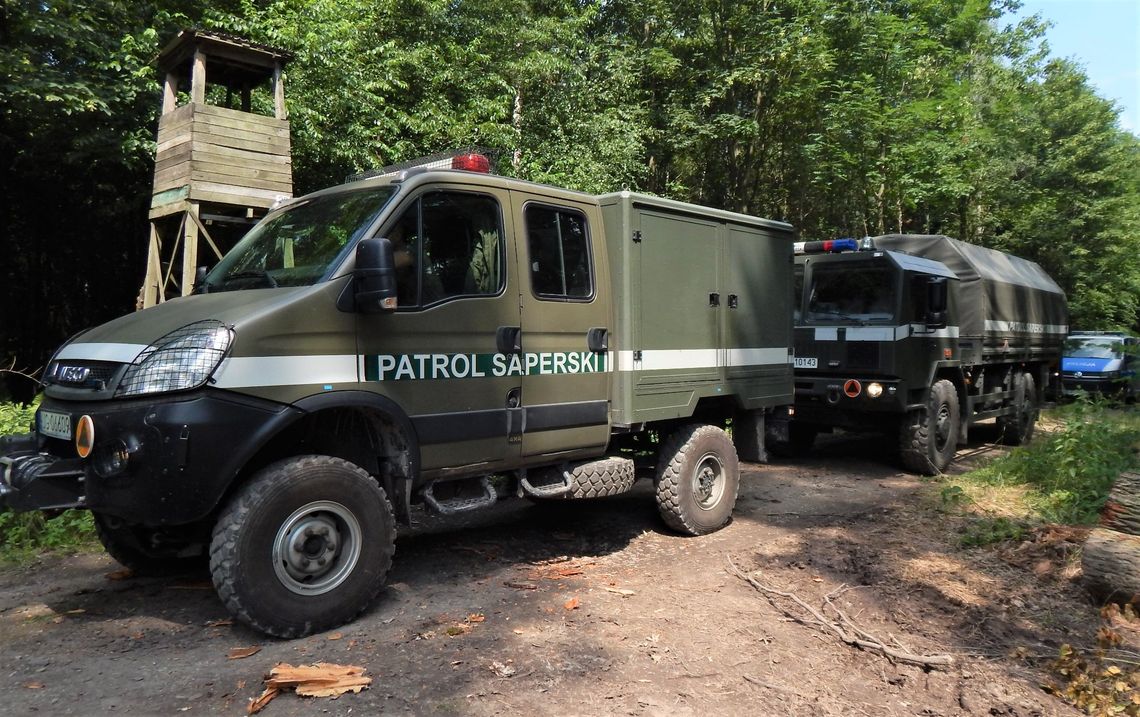 Niewybuch w pokrzywnickim lesie. Natrafił na niego grzybiarz Niewybuch w pokrzywnickim lesie. Natrafił na niego grzybiarz