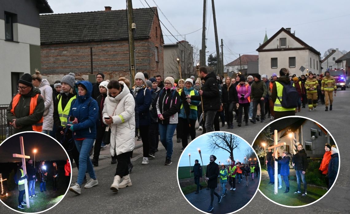 Niezwykła atmosfera i wspólna modlitwa. 200 osób na Zakrzowskiej Drodze Krzyżowej. ZDJĘCIA