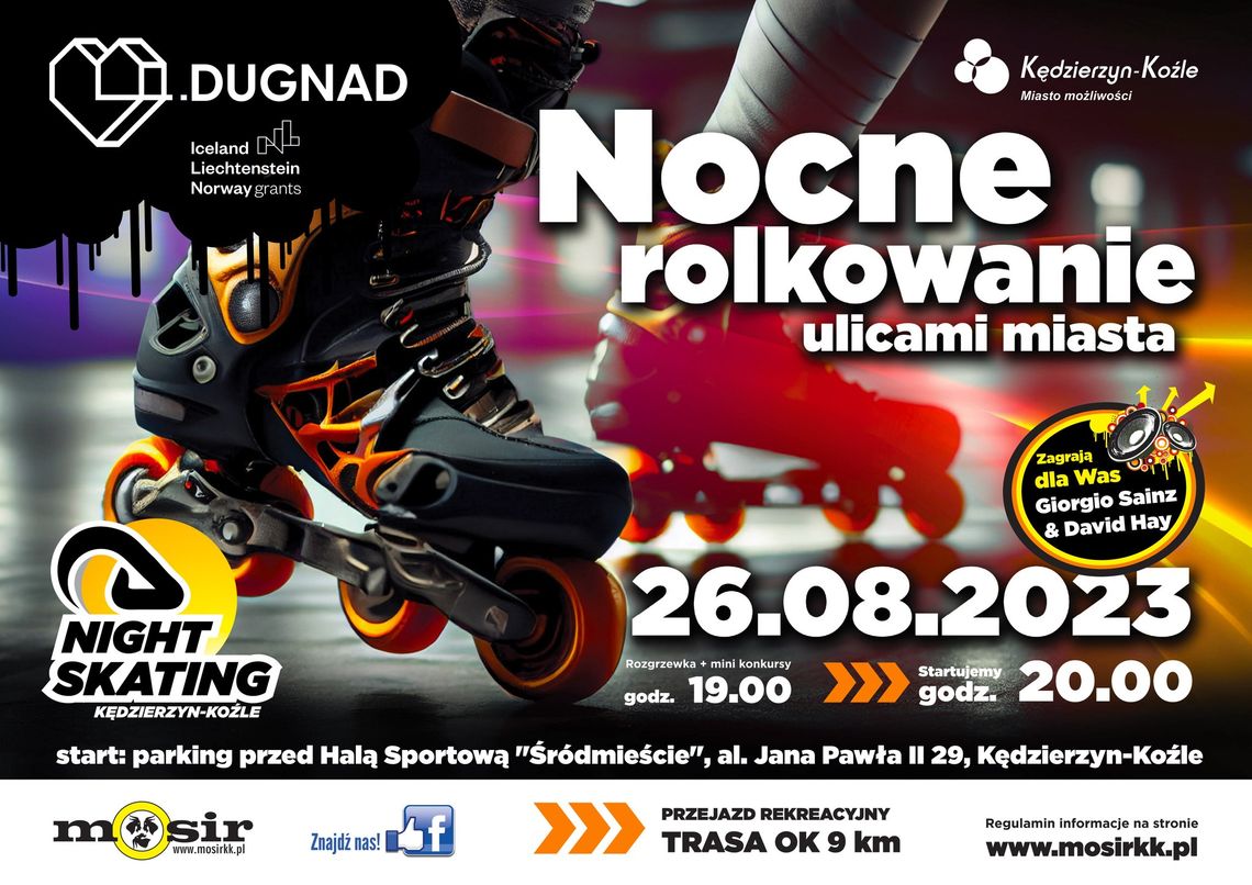 Nightskating - nocne rolkowanie po raz kolejny rozrusza mieszkańców Nightskating - nocne rolkowanie po raz kolejny rozrusza mieszkańców