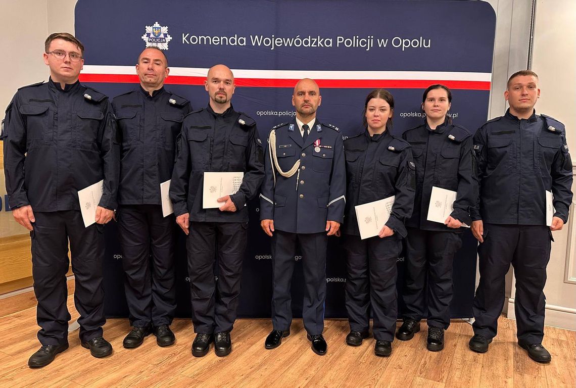 Nowi funkcjonariusze policji w Kędzierzynie-Koźlu. ZDJĘCIA