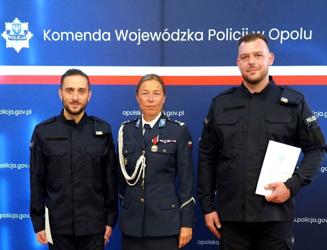 Nowi funkcjonariusze w kędzierzyńsko-kozielskiej policji