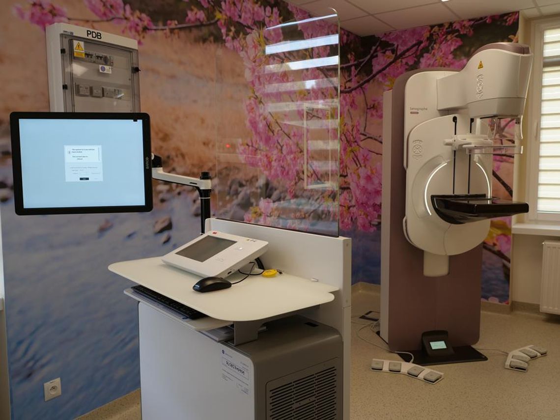Nowoczesna pracownia mammograficzna za ponad milion złotych
