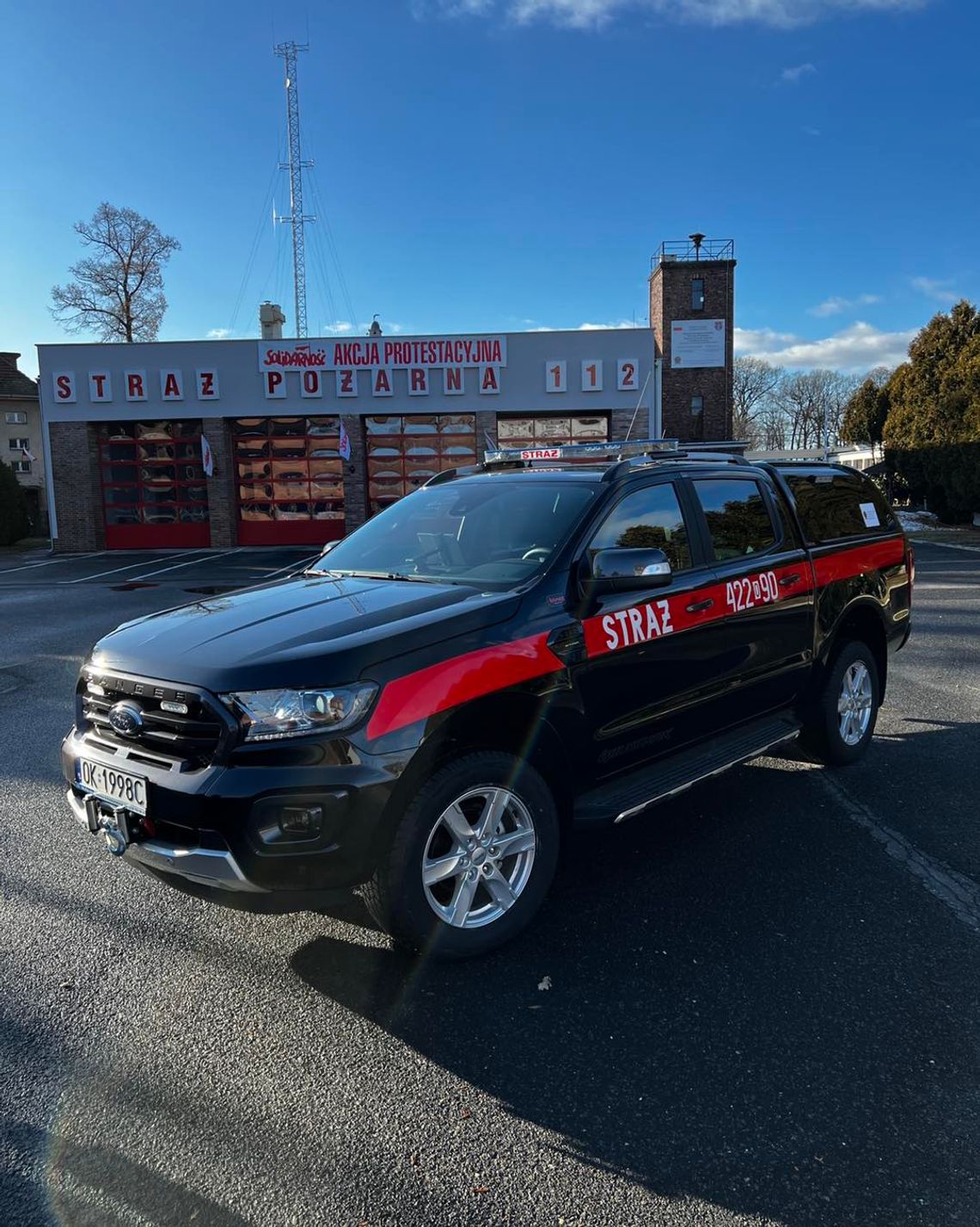 Nowy nabytek strażaków prezentuje się wyśmienicie Nowy nabytek strażaków prezentuje się wyśmienicie
