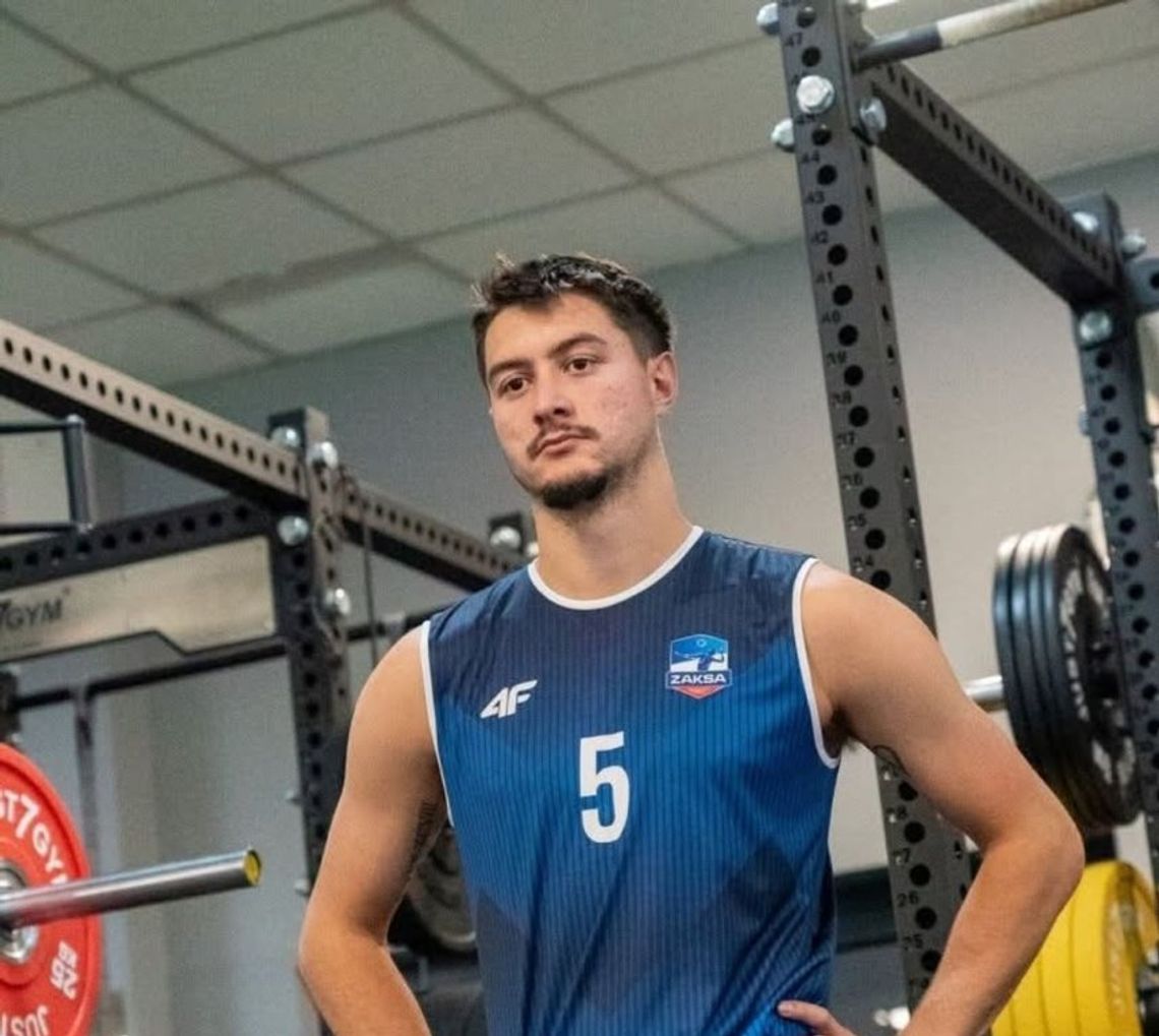 Nowy rozgrywający ZAKSY Kędzierzyn-Koźle już trenuje w hali „Azoty”