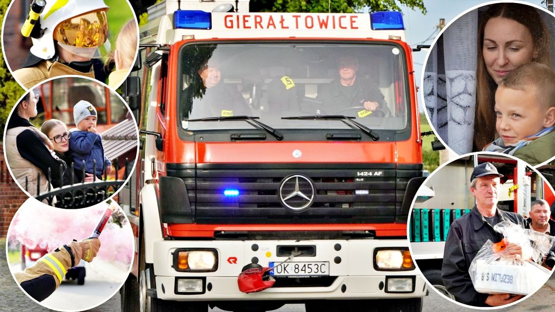 Nowy wóz bojowy w OSP Gierałtowice. Mercedes zastąpił wysłużonego Steyra. ZDJĘCIA