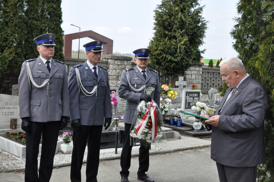 Obchody 60. rocznicy śmierci inspektora policji Wiktora Ludwikowskiego