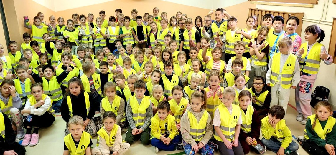 „Odblaskowa szkoła” – kreatywność, bezpieczeństwo i wielkie emocje