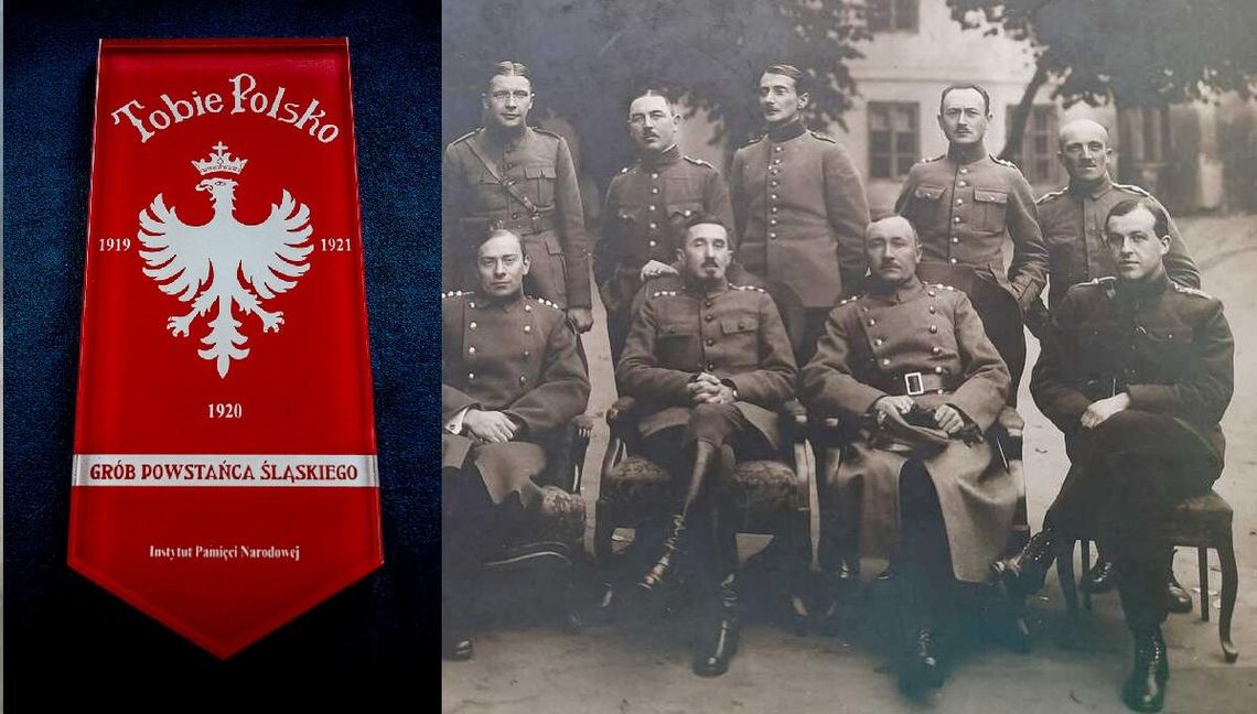 Odznaczenie grobu inspektora Wiktora Ludwikowskiego znakiem pamięci „Tobie Polsko”