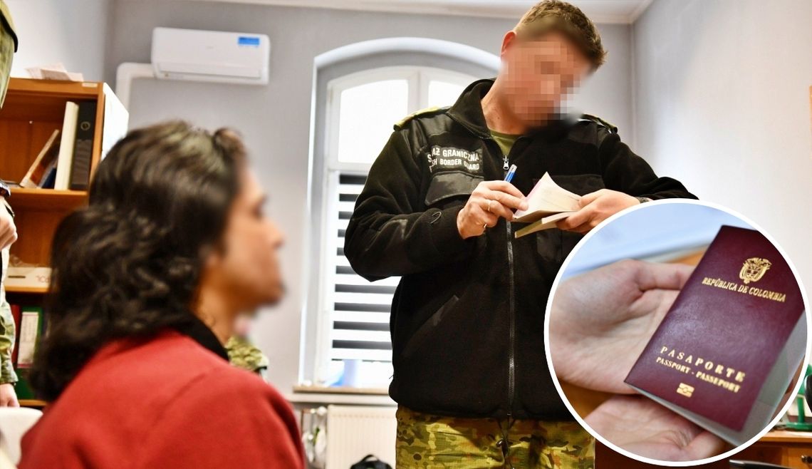 Opolscy funkcjonariusze Straży Granicznej zatrzymali w Kędzierzynie-Koźlu 7 Kolumbijczyków