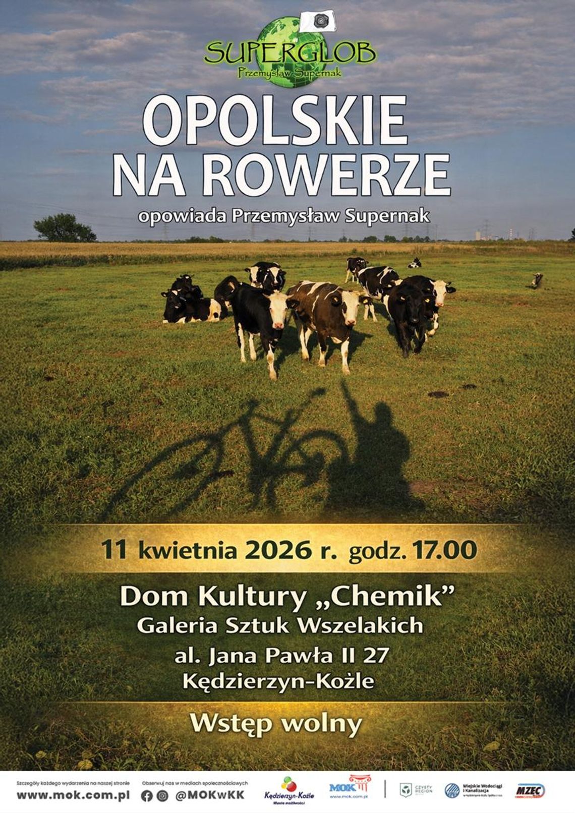 Opolskie na rowerze - spotkanie z podróżnikiem Przemysławem Supernakiem Opolskie na rowerze - spotkanie z podróżnikiem Przemysławem Supernakiem
