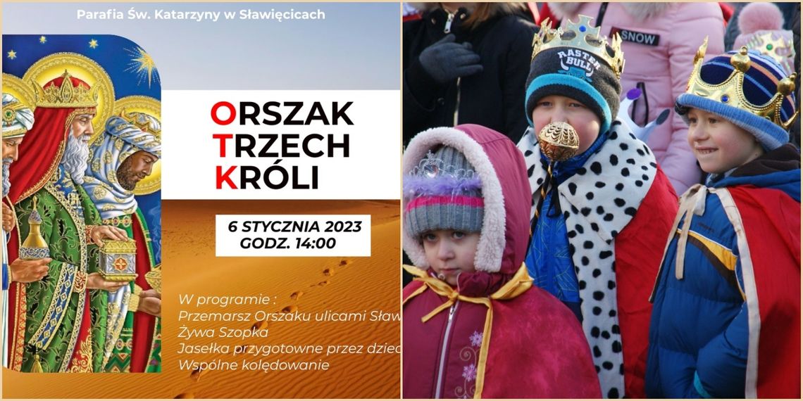 Orszak Trzech Króli przejdzie również ulicami Sławięcic i Ostrożnicy