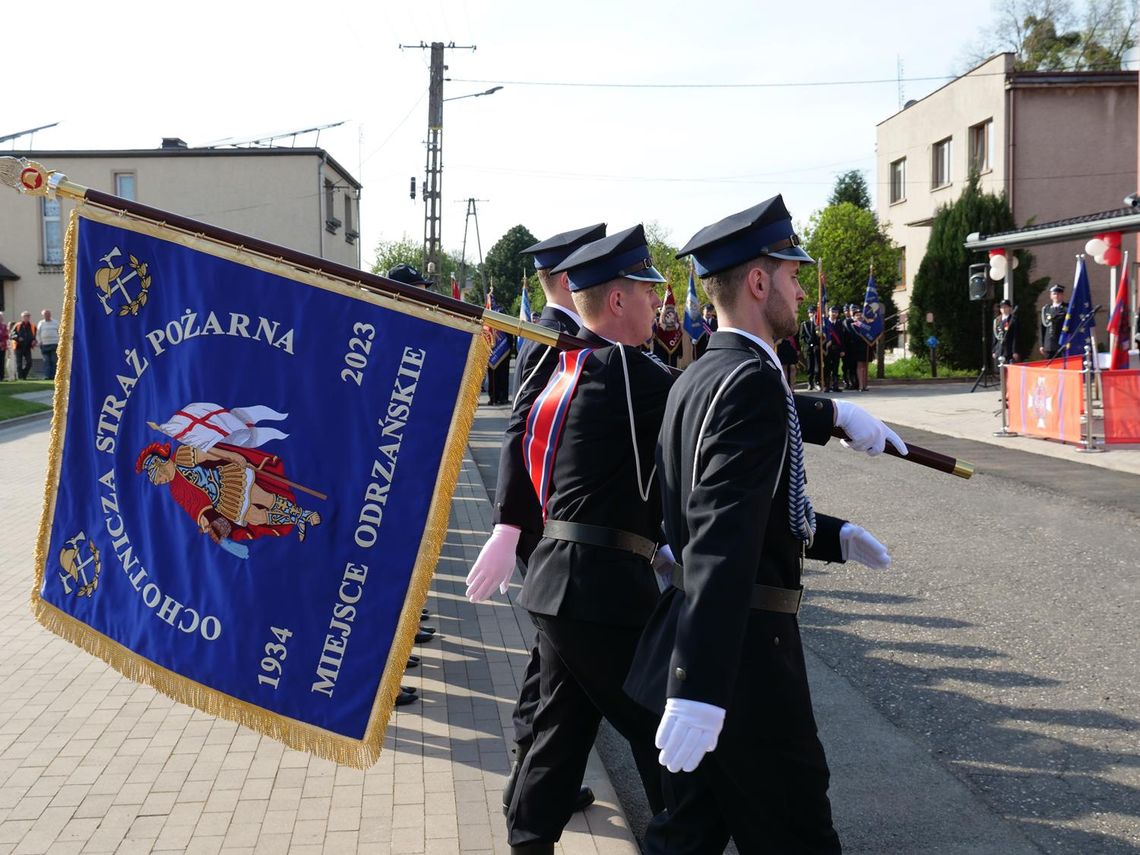 OSP w Miejscu Odrzańskim doczekało się sztandaru po blisko 90 latach OSP w Miejscu Odrzańskim doczekało się sztandaru po blisko 90 latach