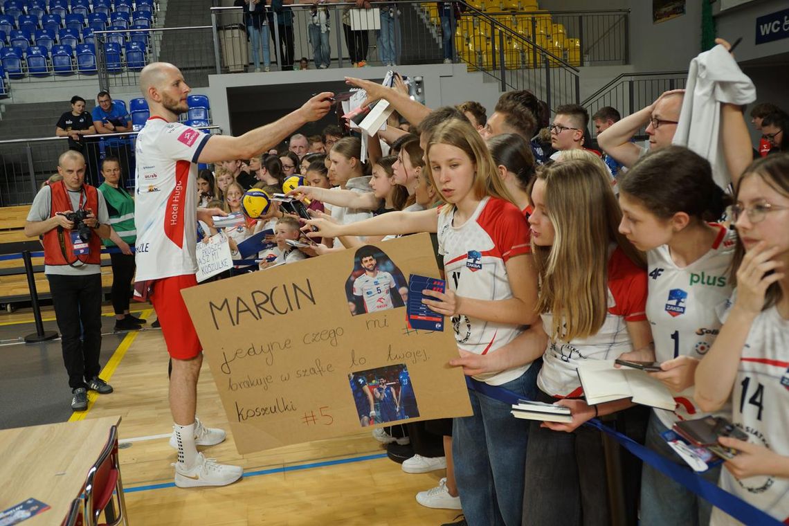 Ostatni mecz ZAKSY w tym składzie. Pożegnanie z kibicami. ZDJĘCIA