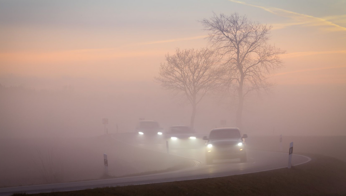 Ostrzeżenie meteorologiczne o gęstej mgle