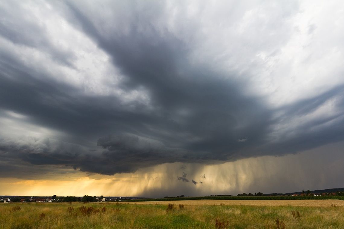 Ostrzeżenie meteorologiczne przed burzami z gradem