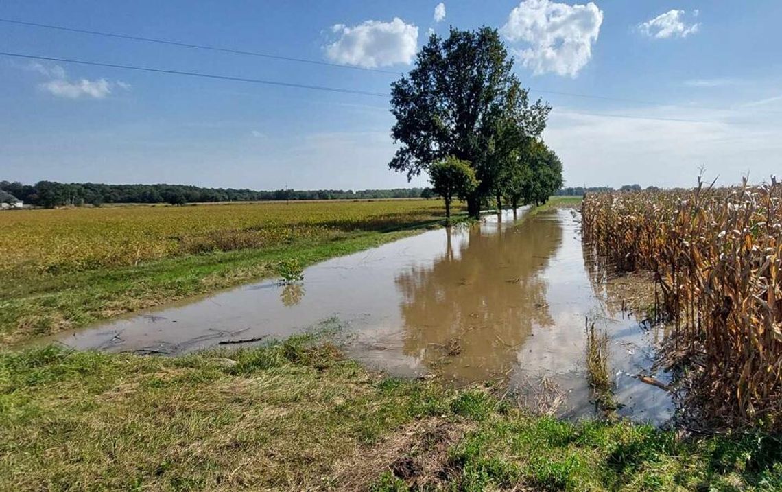 Ostrzeżenie przed intensywnymi opadami deszczu i lokalnymi podtopieniami