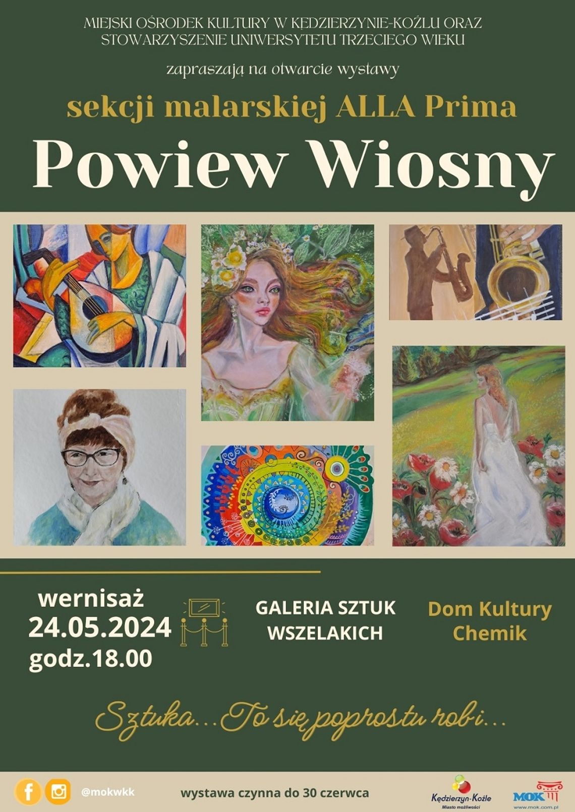 Otwarcie wystawy grupy malarskiej Alla Prima w "Chemiku"