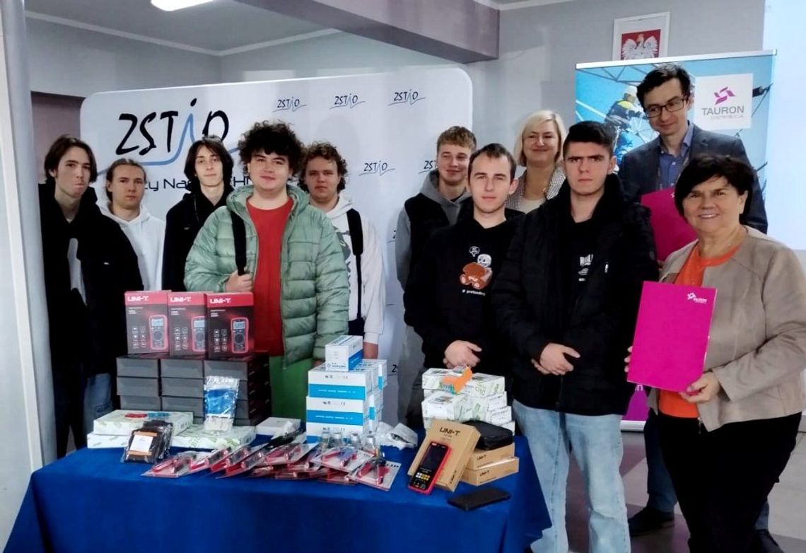 Owocna współpraca pomiędzy Tauronem, a ZSTiO w Kędzierzynie-Koźlu. ZDJĘCIA