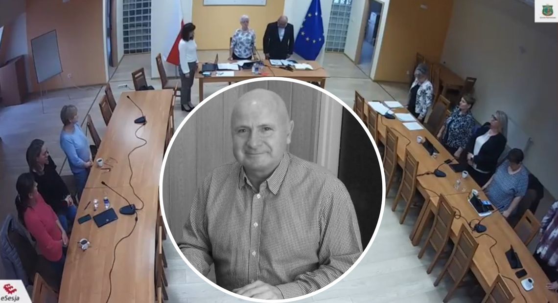 Minuta ciszy dla Jana Łaty. Wzruszające pożegnanie na sesji