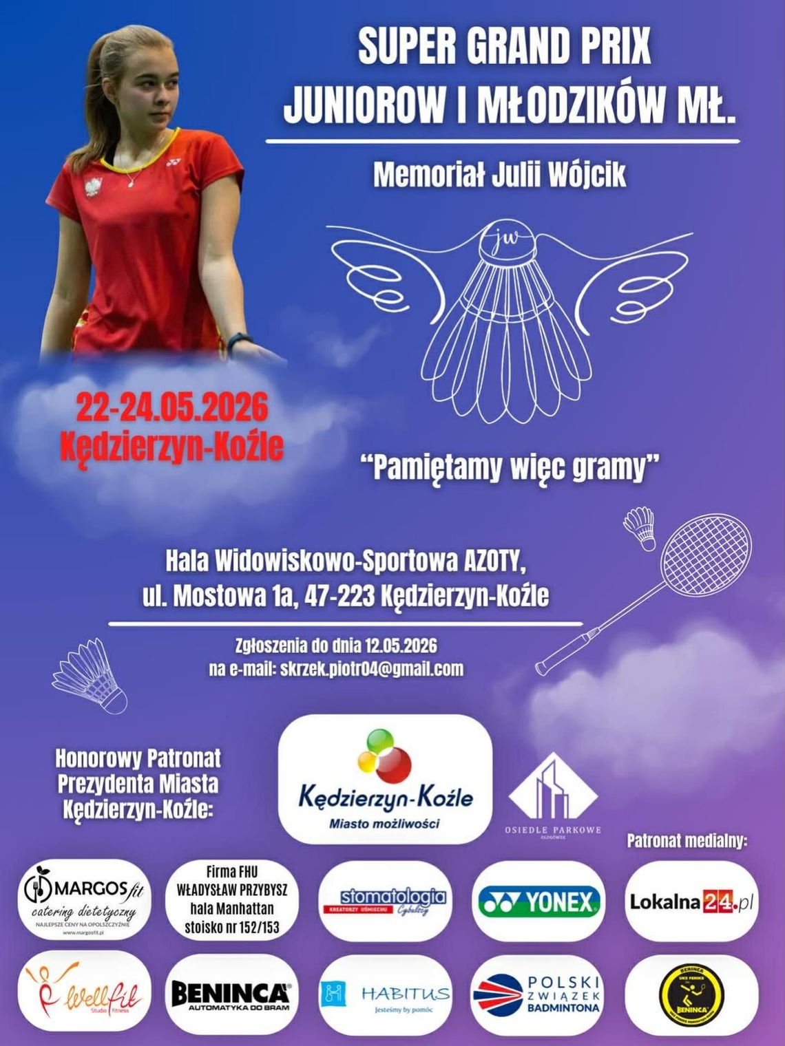 „Pamiętamy, więc gramy” – Memoriał Julii Wójcik w Kędzierzynie-Koźlu