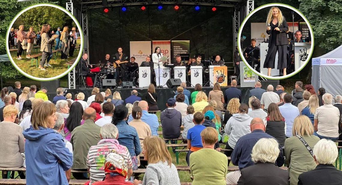 Park w Sławięcicach zabrzmiał muzyką. Big Roll Band „Wśród zieleni”. ZDJĘCIA