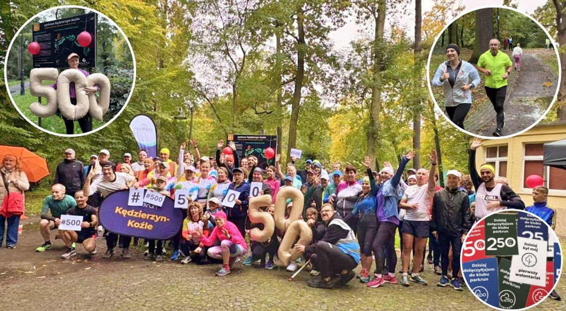 Parkrun Kędzierzyn-Koźle pobiegł po raz pięćsetny. ZDJĘCIA Parkrun Kędzierzyn-Koźle pobiegł po raz pięćsetny. ZDJĘCIA