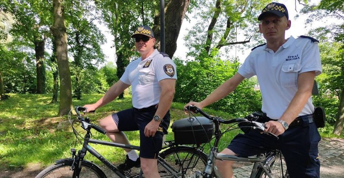 Patrole rowerowe Straży Miejskiej w Kędzierzynie-Koźlu stały się już pewną tradycją 