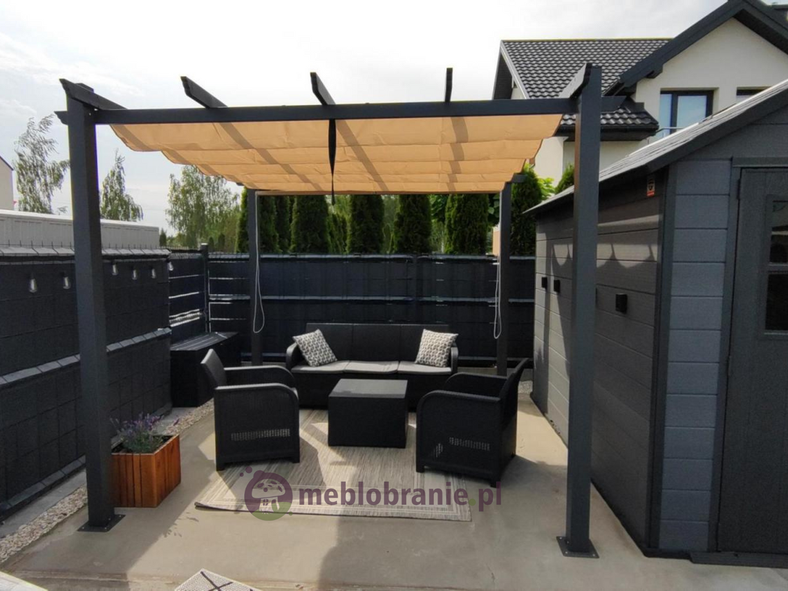 Pergola aluminiowa 3x3 KIRN