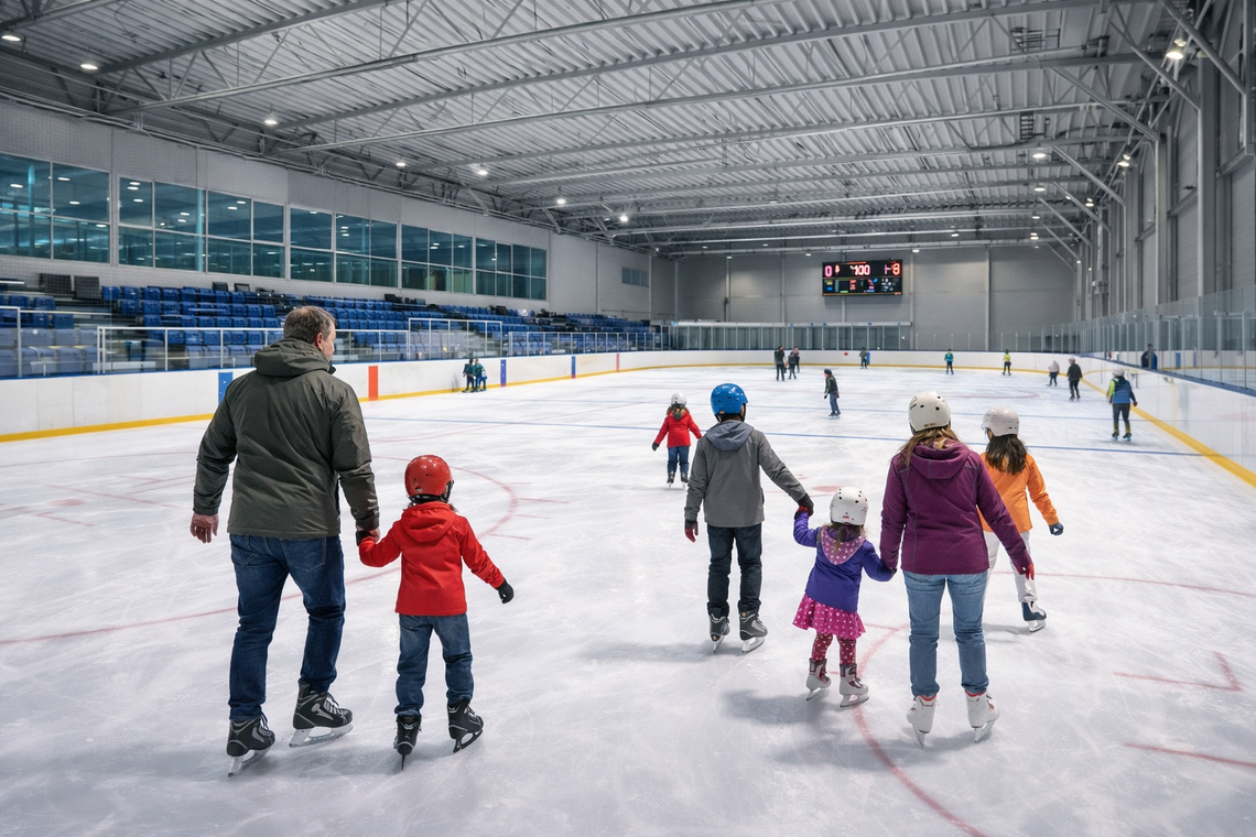 Petycja uczennicy o kryte lodowisko poruszyła mieszkańców. Władze miasta zabrały głos