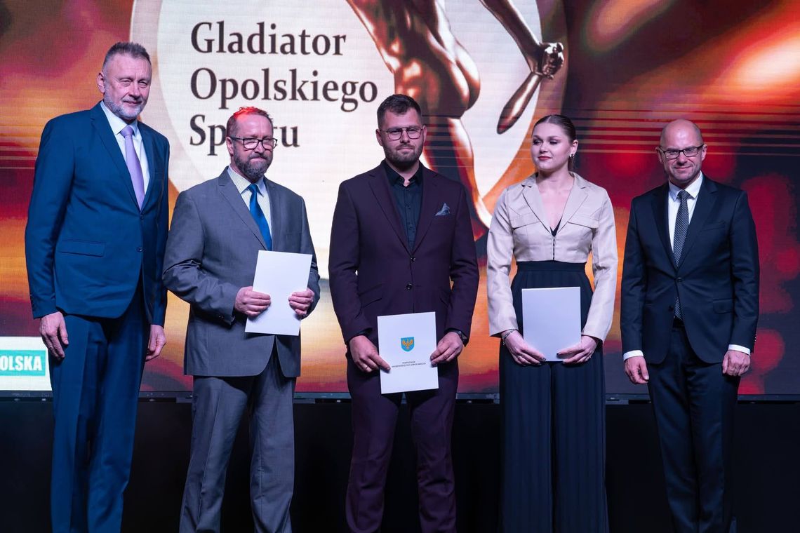 Pięciu przedstawicieli MUKS WOPR Kędzierzyn-Koźle uhonorowanych na Gali Gladiatorów Opolskiego Sportu