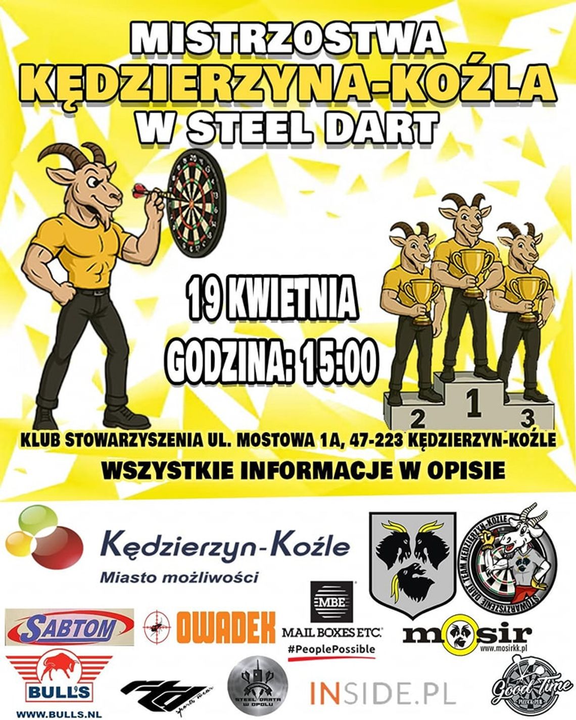 Pierwsze mistrzostwa Kędzierzyna-Koźla w steel darcie