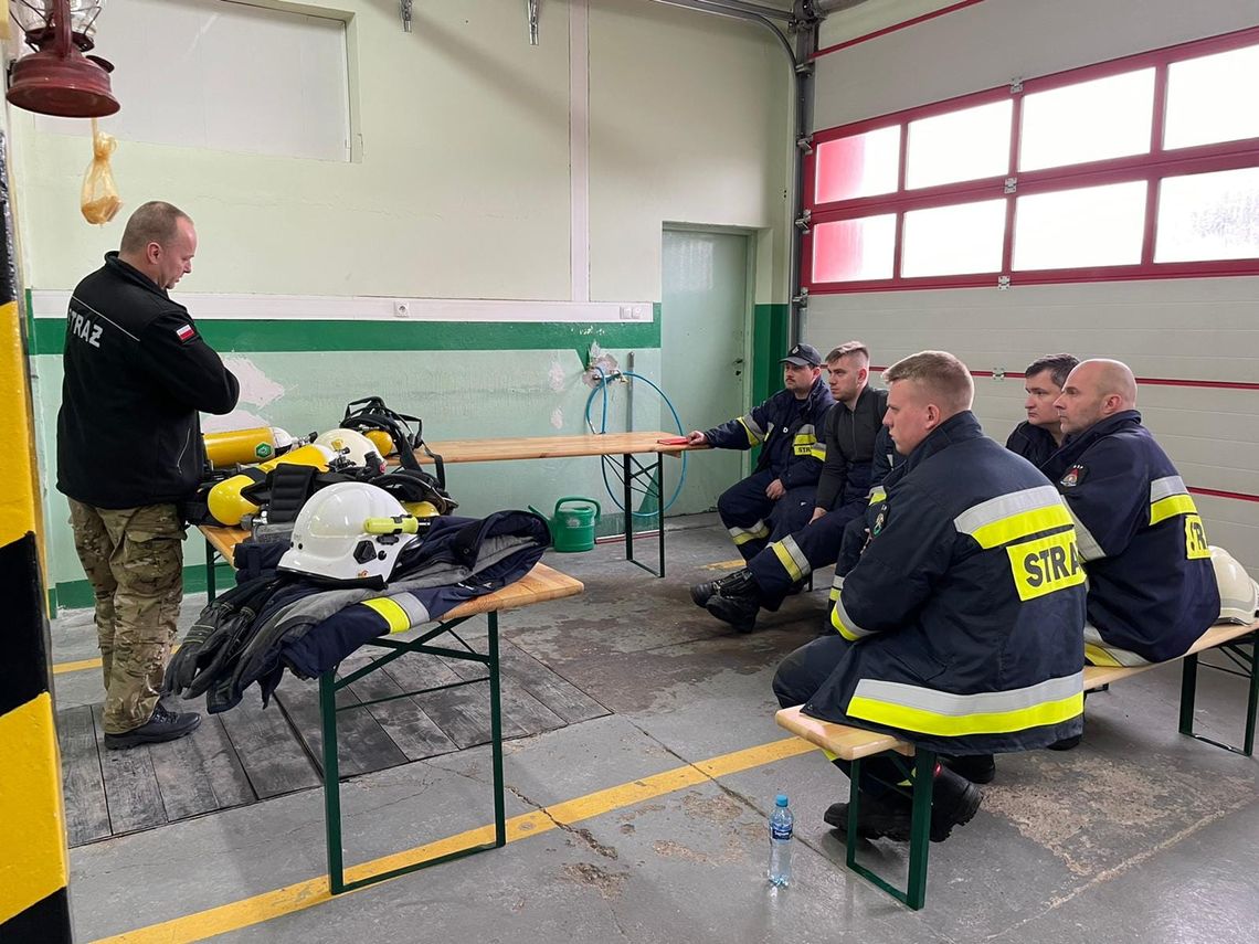 Pierwsze w tym roku warsztaty dla jednostek OSP z terenu gminy Reńska Wieś