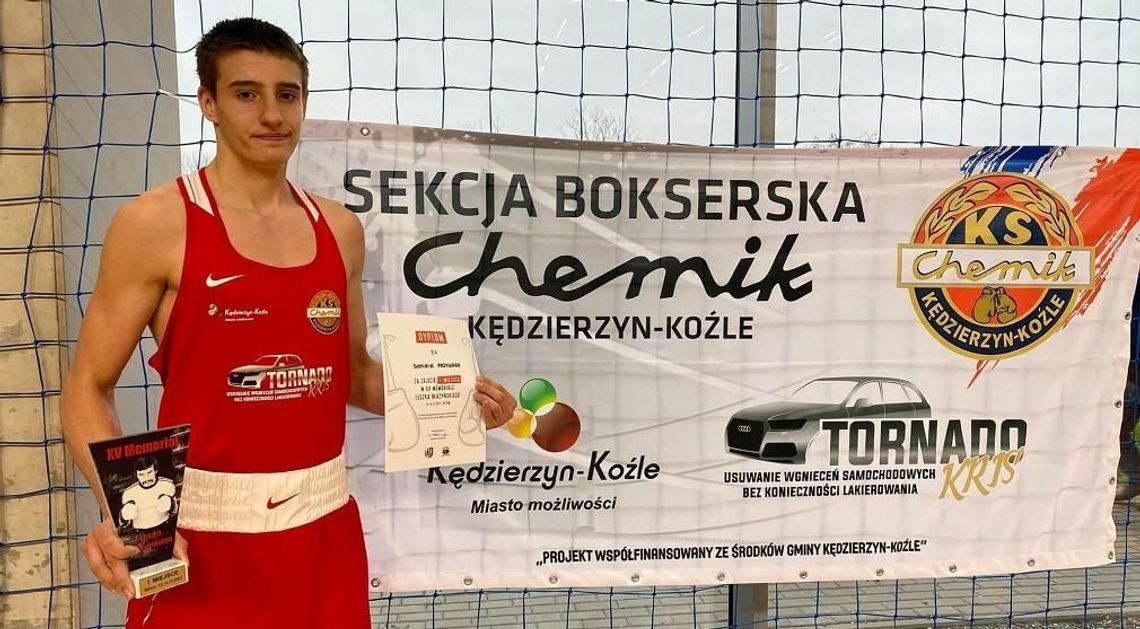 Pierwsze zwycięstwo Dominika Przywary w barwach Chemika Kędzierzyn. ZDJĘCIA