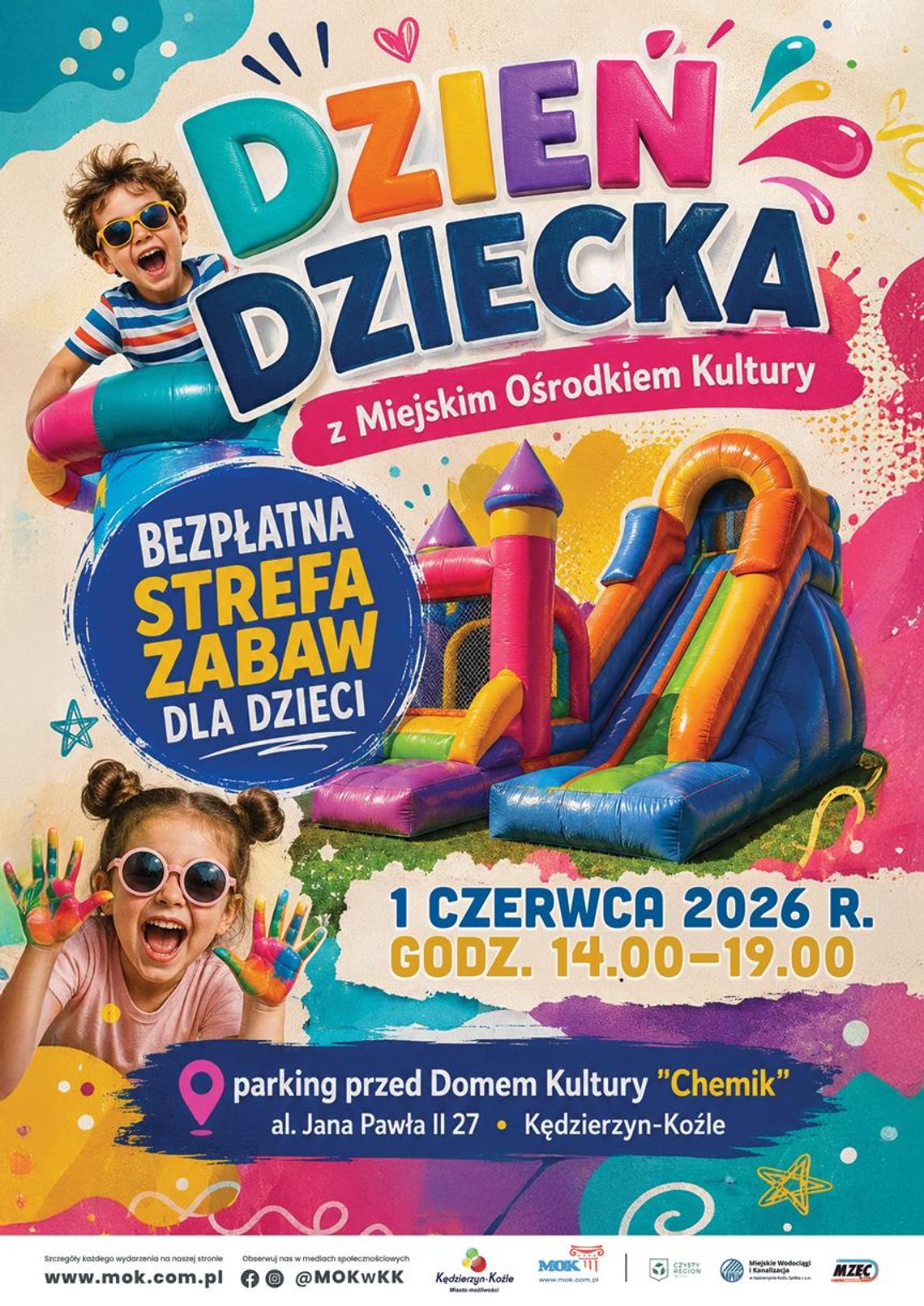 Piknik na Dzień Dziecka z Miejskim Ośrodkiem Kultury Piknik na Dzień Dziecka z Miejskim Ośrodkiem Kultury