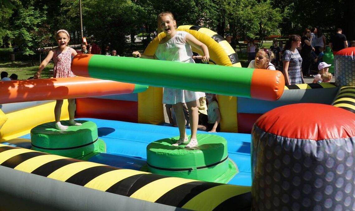 Piknik rodzinny na Dzień Dziecka z Miejskim Ośrodkiem Kultury. ZDJĘCIA