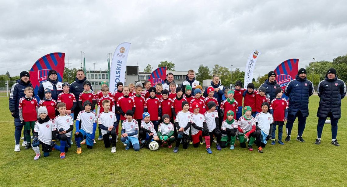 Piłkarski narybek z pasją do futbolu