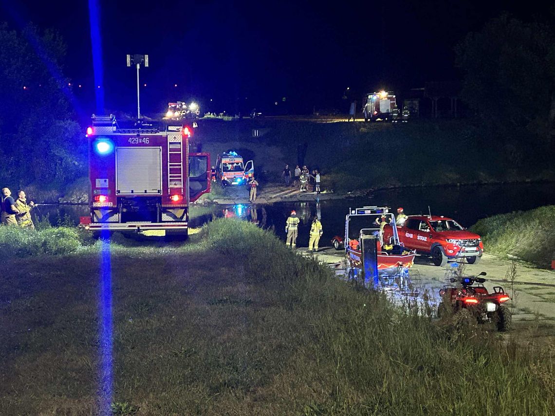 PILNE! Służby ratunkowe w Dziergowicach. Według zgłoszenia ktoś ma się topić w Odrze