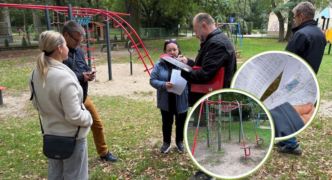 Plac zabaw przy skwerze Bartoszewskiego i ul. Filtrowej w Kuźlu zostanie wyremontowany
