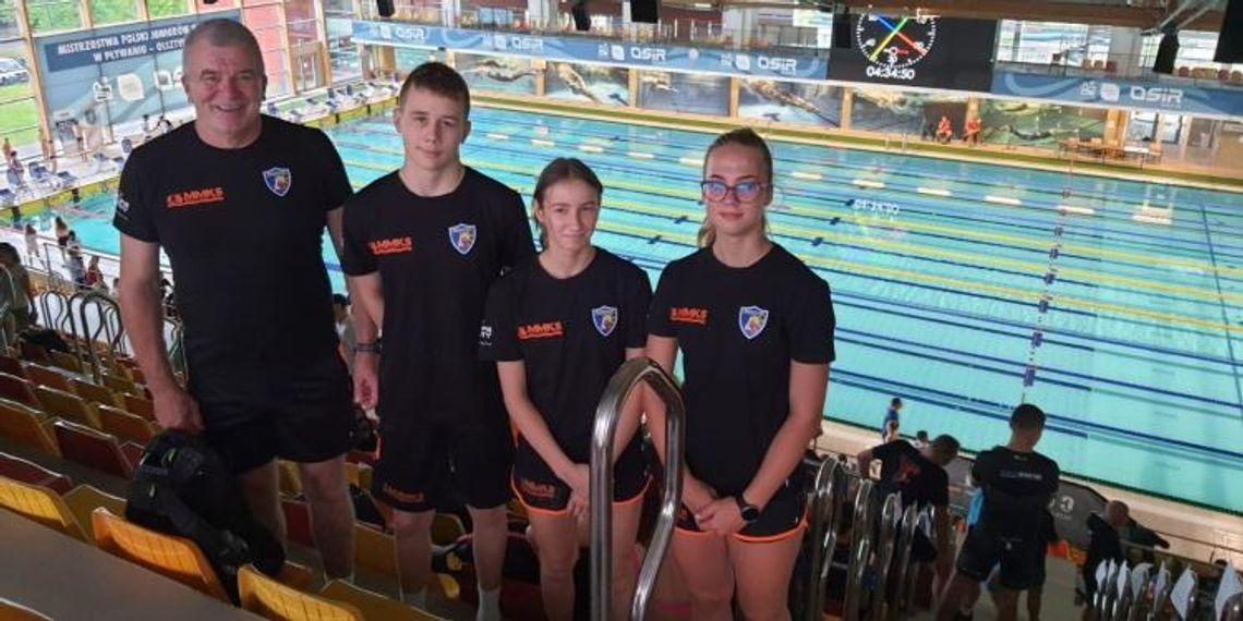 Pływacy MMKS-u Kędzierzyn-Koźle rywalizowali w mistrzostwach Polski